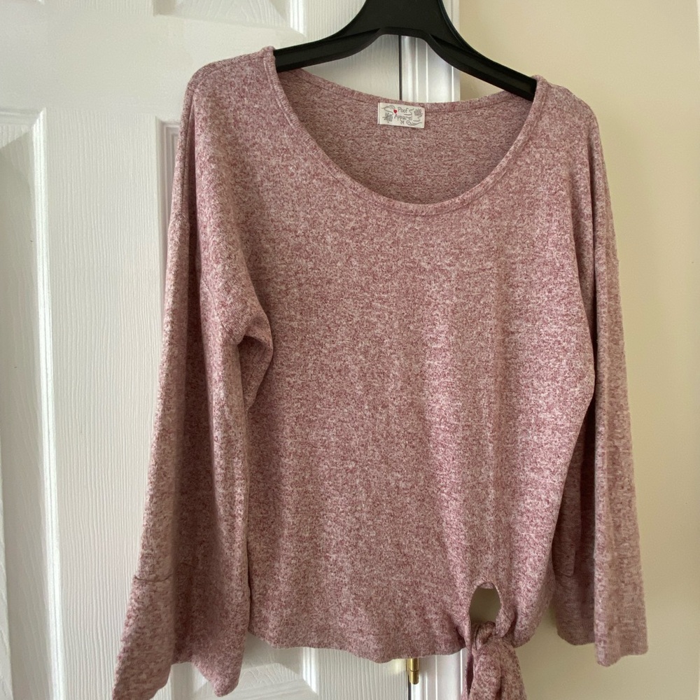 Pink Long Sleeve Top